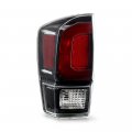 Incandescent Tail Brake Light For 2020-2022 Tacoma Trd-pro Pickup Truck Left Driver Side Black Housing Red Lens 