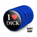 I Love Dick Heart Tire Rim Wheel Aluminum Valve Stem Caps