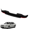 Rear Bumper Lower Trim Panel Replacement For Accord 2013 2014 2015 With Electroplated And Reflectors 