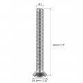 Uxcell M3x30mm Flat Head Machine Screws Phillips Cross Screw 304 Stainless Steel Fasteners Bolts 50pcs
