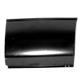 Truck Bed Repair Panel Lower Front Section For Dodge Ram 1500 1999 2000 2001 Passenger Side 8 Ft Box Black Edp Coated Steel 