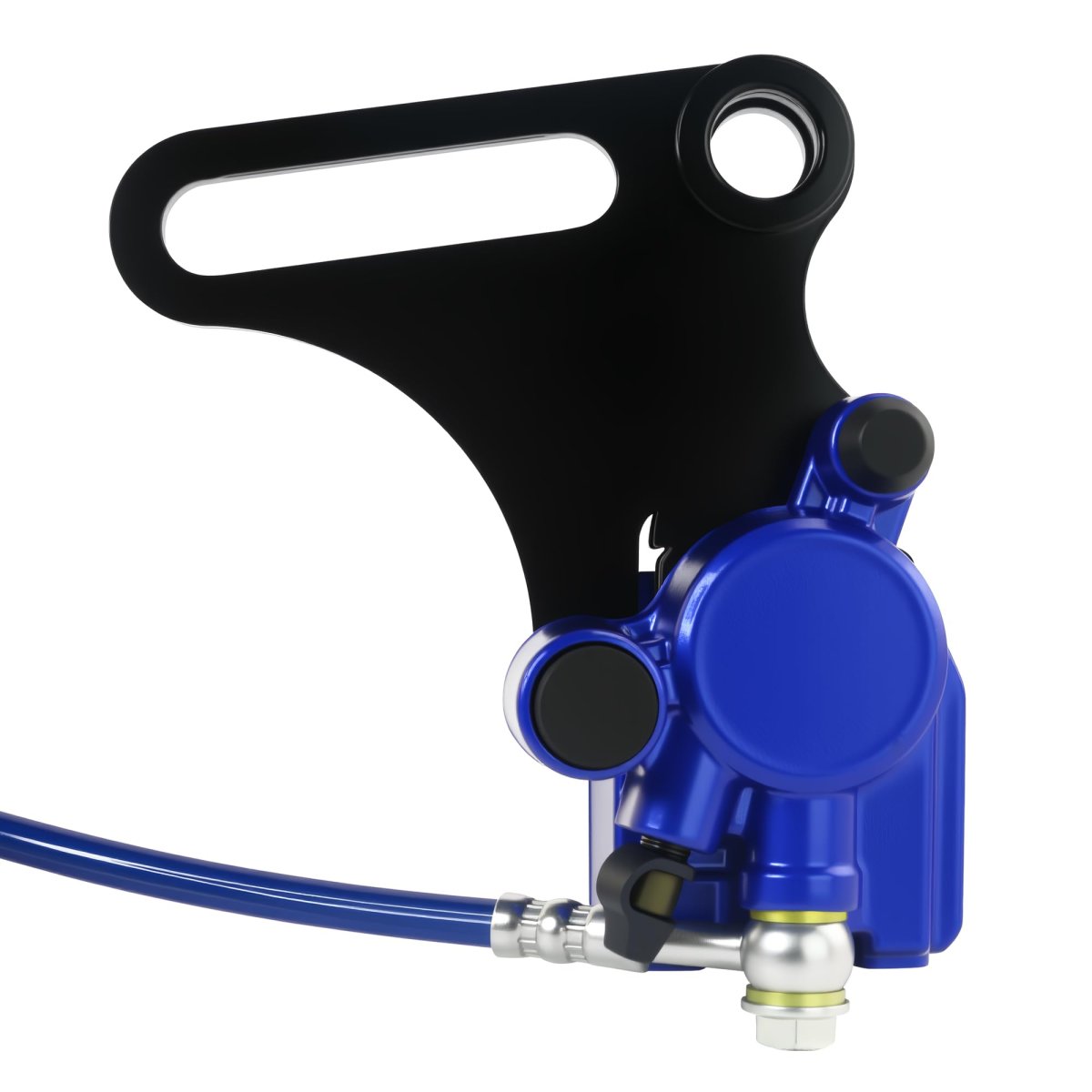 Hydraulic Disc Brake Caliper And Master Cylinder Assembly With 190mm 7 48in Rotor For 110cc 125cc Dirt Bike Pit Blue