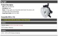 Fog Light Left Or Right Compatible With 2012-2016 Subaru Impreza Excludes Wrx