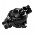 Boxi Thermostat Housing With Sensor Replacement For 2008-2013 Bmw E82 E88 2006-2013 E90 E91 E92 E93 2004-2010 E60 E61 E83 X3 