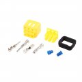 X Autohaux 6 Pins Way Car Waterproof Automotive Electrical Connector 1 8mm Series 5 Sets
