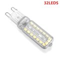 Edearkar 6 Pack 7w G9 Led Light Bulb Dimmable 70w Halogen Equivalent Warm White 3000k 360a Beam Angle Ac110v 380lm Bi Pin Base