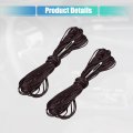 Uxcell Hand Sewn Steering Wheel Cover Stitch With Needle And Thread Universal Fit 15 4-16 Inch For Car Truck Suv Non-slip