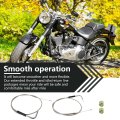 Throttle Cable With Idle Kit For 1996-2017 Fat Boy Flstf I For 56884-07 5635696a 56885-07 5635596a Updated Replacement