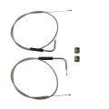 Throttle Cable With Idle Kit For 1996-2017 Fat Boy Flstf I For 56884-07 5635696a 56885-07 5635596a Updated Replacement 