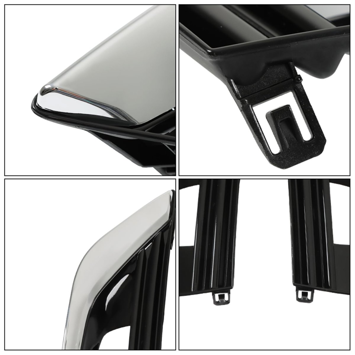 Front Fog Lights Cover Replacement For Q50 2018 2019 2020 Driver And Passenger Side Lamps 62256-6hh0a 62257-6hh0a