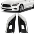 Front Fog Lights Cover Replacement For Q50 2018 2019 2020 Driver And Passenger Side Lamps 62256-6hh0a 62257-6hh0a