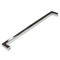 Gliderite Hardware 21683-224-pc-10 Solid Square Slim Cabinet Bar Pulls 10 Pack 8 75 Polished Chrome 