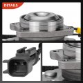 A-premium Rear Wheel Bearing And Hub Assembly With Abs 5-lug Compatible Chrysler Pacifica 2017 2018 2019 2020 Adaptive Cruise