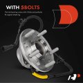 A-premium Rear Wheel Bearing And Hub Assembly With Abs 5-lug Compatible Chrysler Pacifica 2017 2018 2019 2020 Adaptive Cruise