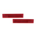 Rear Bumper Reflector Pair For 2006 2008 Honda Pilot Driver And Passenger Side Capa Certified Replaces 33555 S9v A11 33505 