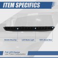 High Mount Tinted Housing Led 3rd Third Tail Brake Light Lamp Compatible With Chevy Suburban Tahoe Gmc Yukon Xl 07-14
