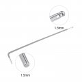 Uxcell 1 5mm Ball End Hex Key Wrench L Shaped Long Arm S2 Steel Repairing Tool