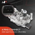 A-premium Front Windshield Wiper Motor Compatible With Honda Civic 2012 23 2014 2015 L4 1 5l 1 8l 2 4l Coupe Sedan 4-pin