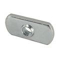 80 20 Inc 40-1961 40 Series Slide-in Economy T-nut Bright Zinc M6 X 1 0 25 Pack 