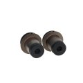Oldsmobile Bravada 1991 1992 1993 1994 Suspension Control Arm Bushing Front Upper Set Of 2 Made Rubber And Steel Black 