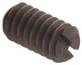 10-24 X 3 8 In Slotted Headless Set Screw Alloy Steel Gray 20 Pack Model 4493 