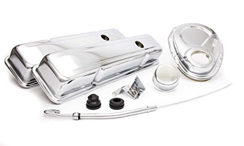 Racing Power Company R3023 Engine Dress-up Kit With Short Valve Cover For Small Block Chevy