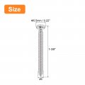 Uxcell 4x1-3 8 Flat Head Sheet Metal Screws 50pcs Phillips Drive Wood 304 Stainless Steel Self Tapping