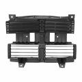 Fo1206128 Factory Style Front Radiator Shutter Assembly Compatible With Ford Mustang 2 3l 5 0l 2018-2023 Matte Black