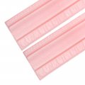 Flexible Wall Molding Trim 2pcs 8ft X 4 In Baseboard Self Adhesive Border Foam For Home Office And Hotel Diy Decoration Pink 