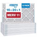 16x20x1 Ac And Furnace Air Filter By Aerostar Merv 11 Box Of 12 