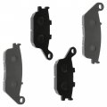 Caltric Front Rear Brake Pads Compatible With Honda Vt1300cx Vt 1300cx Fury 1300 2010-2016