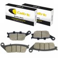 Caltric Front Rear Brake Pads Compatible With Honda Vt1300cx Vt 1300cx Fury 1300 2010-2016