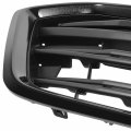 Su1200179 Factory Style Front Bumper Grill Grille Assembly With Moulding Compatible Subaru Legacy 2018-2019 Matte Black