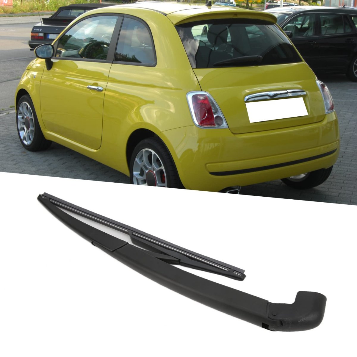Car Rear Wiper Blade Rubber Windshield Arm Replacement For Abarth 500 2008a 2016 Automobiles