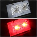 Compatible With Chevy Silverado Gmt800 2pc Pair Of Black Housing Headlight Clear Lens Led Tail Light