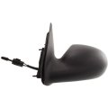 Driver Side Door Mirror For Chrysler Pt Cruiser 2001 To 2008 Manual Remote Non Folding Heated Textured Black Replaces 4724655ae 