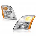 Chrome Housing Oe-style Headlight Headlamp Assembly For 2007-2009 Nissan Sentra Driver Passenger Side 