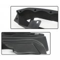 G-plus Rear Fiberglass Bumper Fillers Set Of 2 Compatible With Cadillac Deville 1980-1992 Fit For Fleetwood Brougham Black