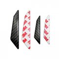 Ipick Image For Honda Red Logo Civic Si Black Real Carbon Fiber Universal Auto Door Edge Guard Sticker