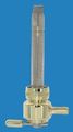 Pingel Power-flo Fuel Valve 22mm Round 180 Deg Outlet Facing Inward Old School Brass 6311-br 
