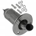 Caltric Muffler Pipe Outlet Spark Arrester Compatible With Yamaha 5nd-e4752-00-00