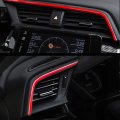 Xiter 15pcs Instrument Panel Console Center Frame Decorative Trims Steering Wheel Cover Molding Automotive Full Set Of Car