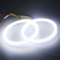 Gll 90mm 3 54inch White Amber Dual Color Switchback 108smd Cob Led Car Angel Eyes Halo Ring Headlight Fog Lamp Drl Turn Signal