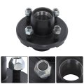 4 On Inch Trailer Hub And Round Bt16 Spindle With Bearing Kit 