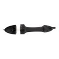 Ford Escape 2001-2007 Exterior Door Handles Driver And Passenger Side Pair Rear Smooth Black All Submodels Keyhole Excluded 