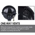 Pair Bumper Driving Fog Lights Asslembly For Ford F150 2006-2010 Fit Lincoln Mark Lt 2006-2008 With Bulbs Smoke Lens Al3z15200a