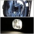 Ford Super Duty 4pcs Black Housing Clear Corner Headlights Smoked Lens Fog Lights Switch