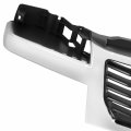 Gm1200530 Factory Style Front Bumper Grill Grille Assembly With Chrome Frame Compatible Gmc Canyon 2004-2012 Matte Black