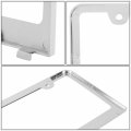 Ta1068104 Factory Style Front Bumper License Plate Frame Compatible With Tesla S 2016-2020 White