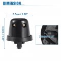Uxcell Rear Windshield Window Washer Nozzle Wiper Spray Assembly No 28970-0w000 For Nissan Pathfinder 1996-2012